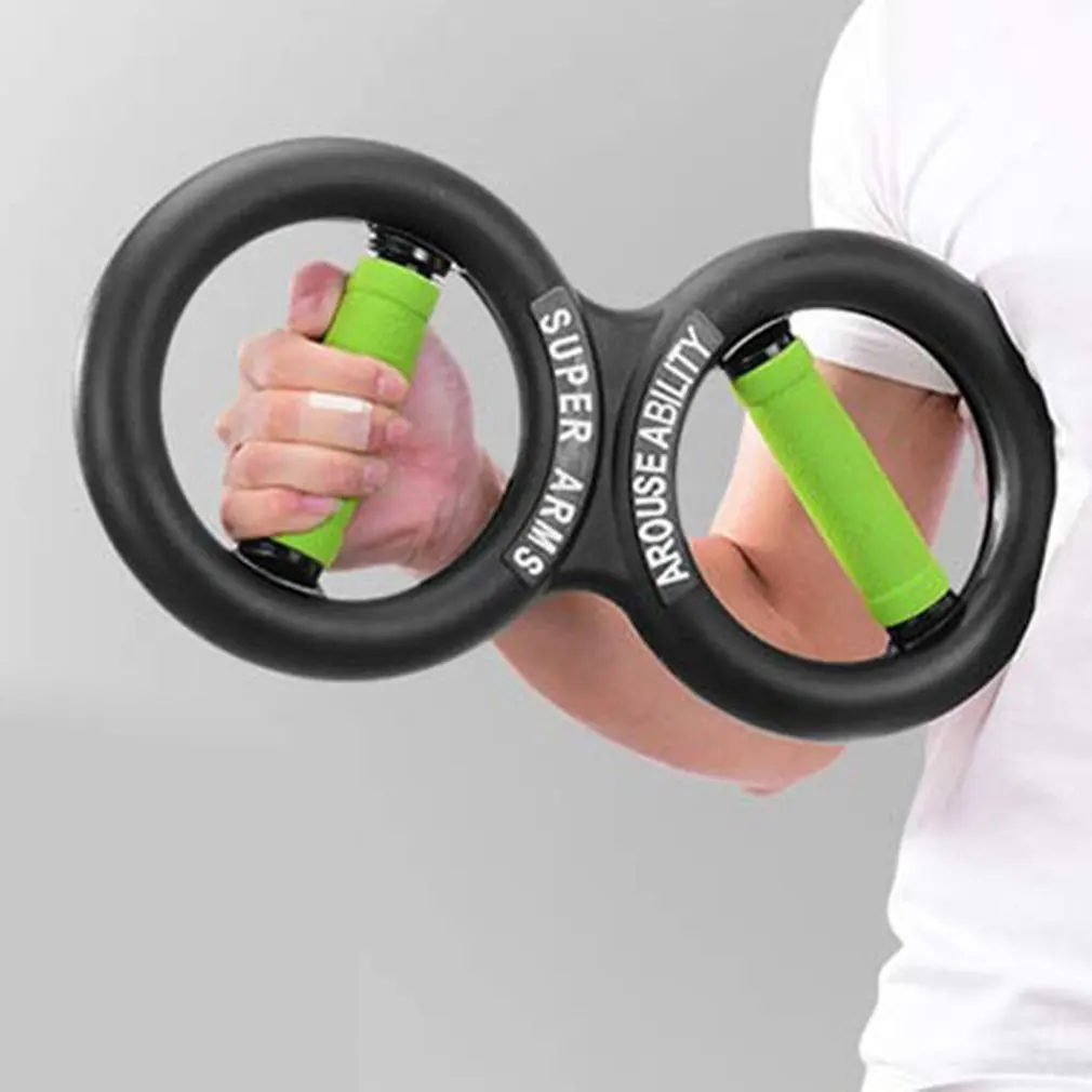 

Badminton 8 Shaped Wrist Power Device Forearm Hand Arm Exerciser Strength Training Fitness Equipment