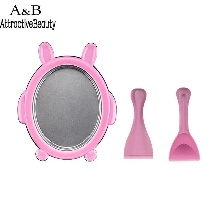 

Portable Cute Cartoon Mini Ice Cream Maker Fried Yogurt Machine Summer Cool Ice Make Ice Cream Roll Machine For Kids