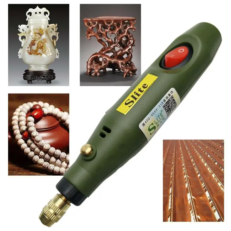 Alloet 30 шт. P500 8 электрическая шлифовальная машина Мини DIY дрель шлифовальный набор