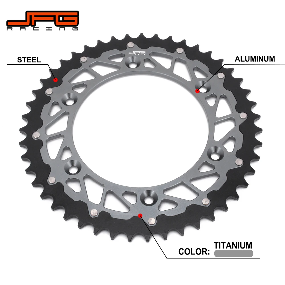 Задняя звездочка цепи мотоцикла 47T для BMW G310R F650 G650 GS dacetx Pegaso TR Terra Strada Jackson 125 350 600