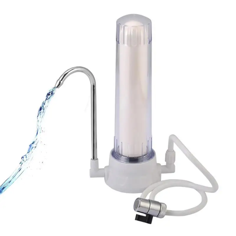 

Household Kitchen Tap Water Purifier Washable Ceramic Cartridge Percolator Mini Water Filter Filtro Rust Bacteria Removal