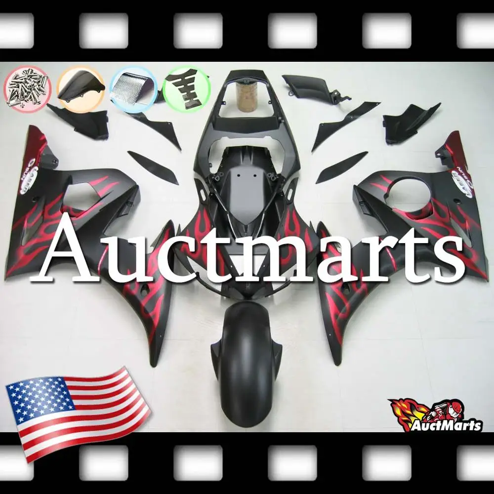 For Yamaha YZF R6S 2006 2007 2008 2009 Fairing Kit Bodywork Injection (P/N:4f58) | Автомобили и мотоциклы
