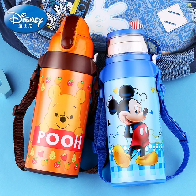 Special Offers Disney 500ML Children's Double Lid Feeding Thermos Cup Stainless Steel with Straw Baby Kettle Insulation Vacuum Flask for Kids Special Offers Disney 500ML Children's Double Lid Feeding Thermos Cup Stainless Steel with Straw Baby Kettle Insulation Vacuum Flask for Kids