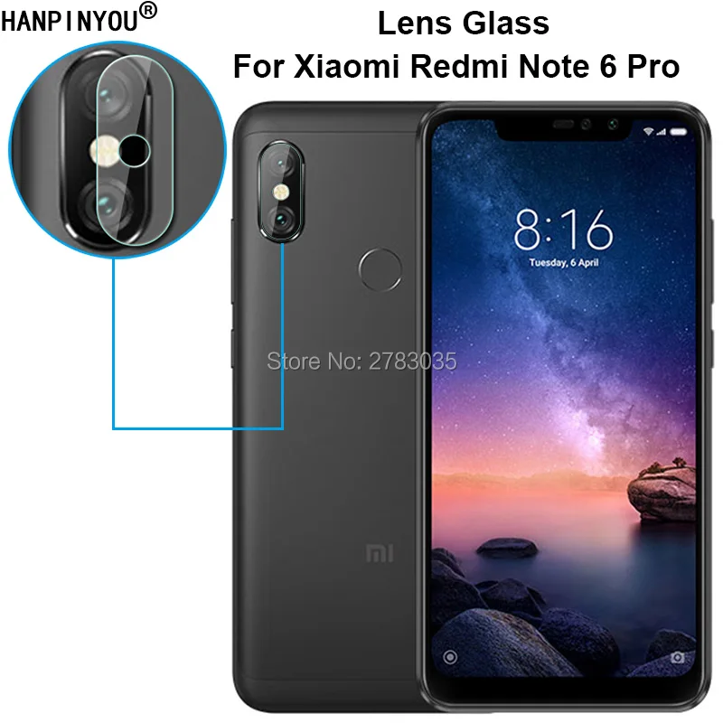 Для Xiaomi Redmi Note 6 Pro 6pro 26 &quotПрозрачная ультратонкая задняя защитная крышка для