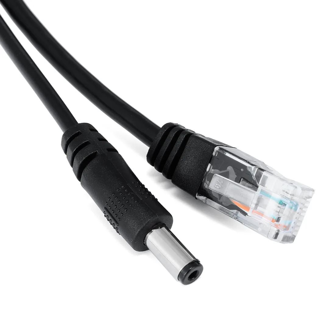 Розетка питания постоянного тока стандартного типа IEEE802.3af 15 4 Вт от сети Ethernet 48 В