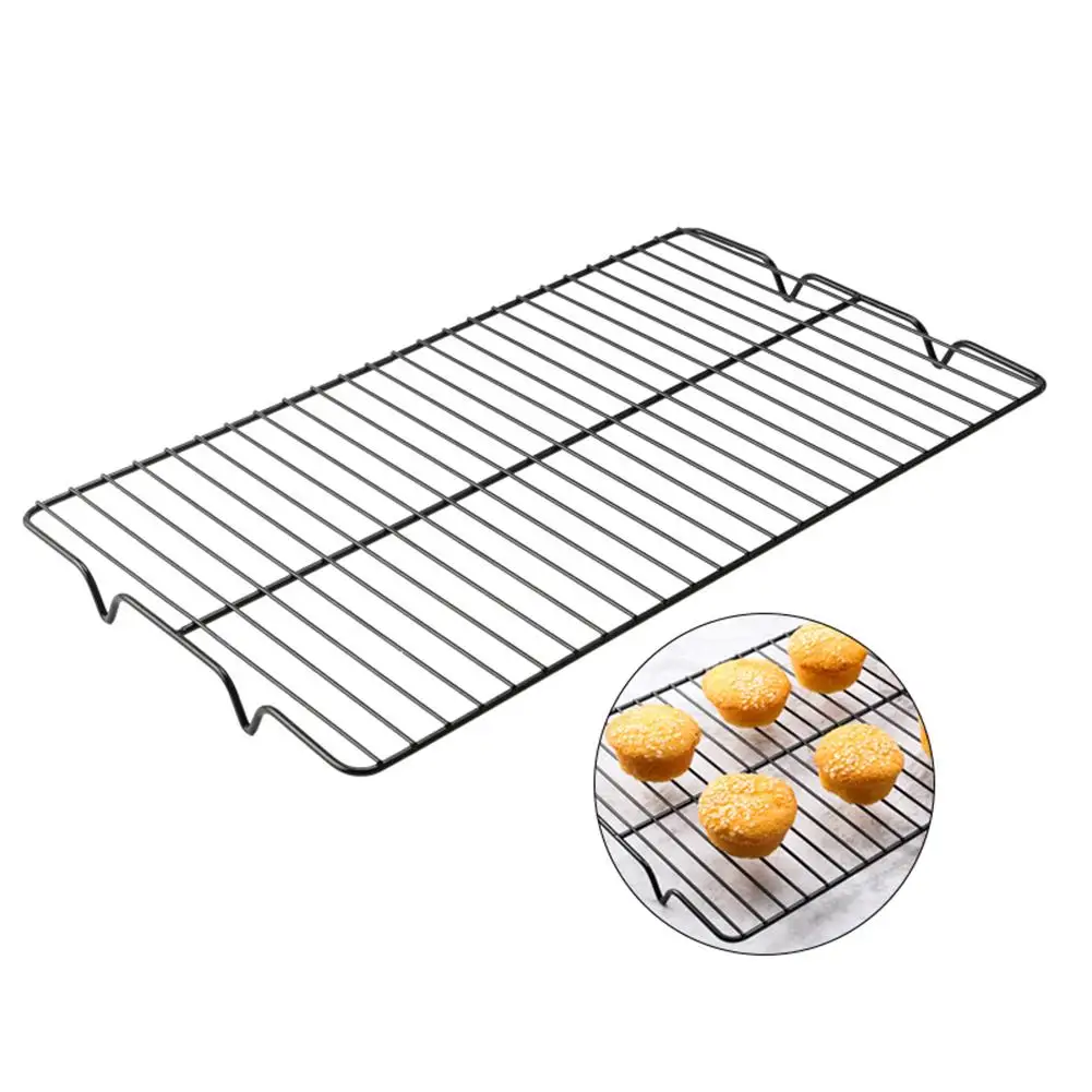 

High Carbon Steel Nonstick Cake Cooling Rack Cooling Grid Tray Biscuit Cookie Biscuits Bread Muffins Cake Cooler Rack Stand