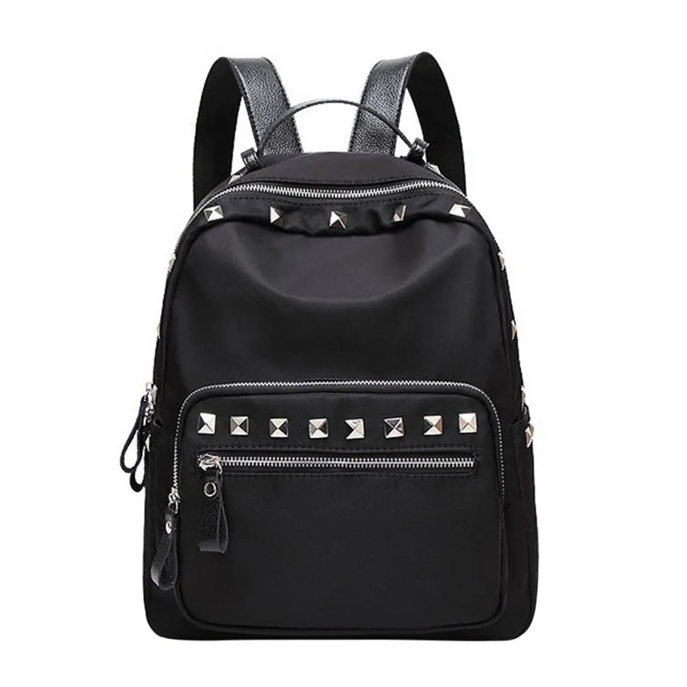 

Fashion Rivet PU Leather Backpack Stylish Casual Shoulder Bags Travel Daypack for Women Teenage Girls Ladies