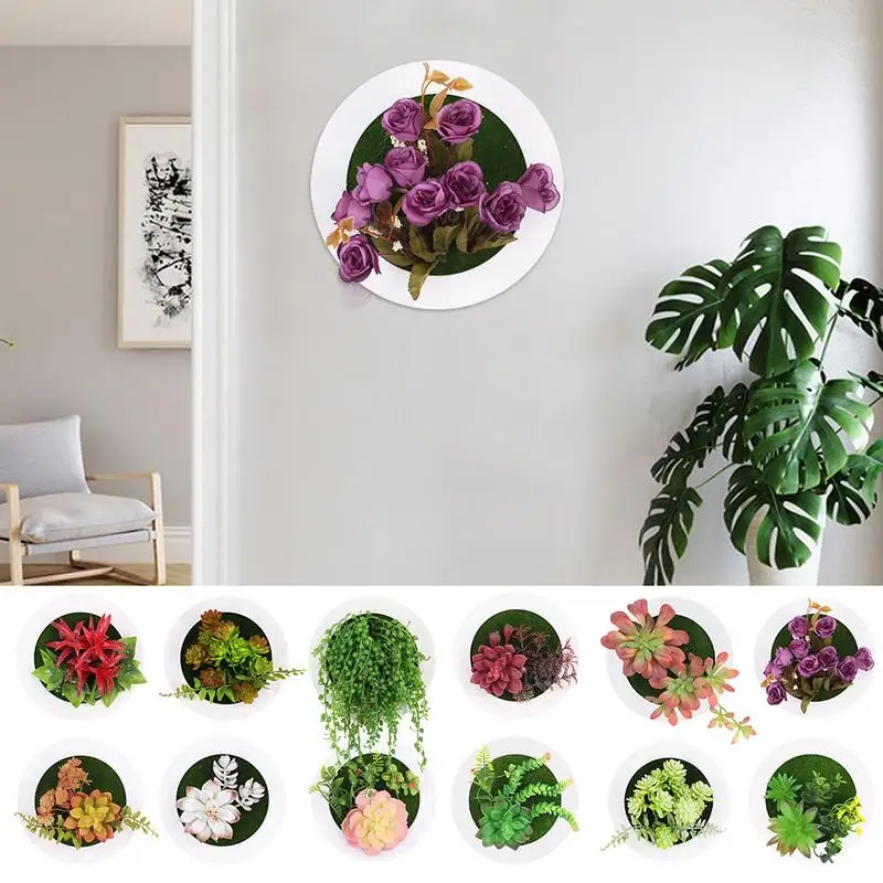 Montaje En La Pared Suculenta Planta Hogar Colgante Plantador