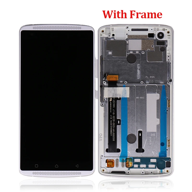 

For Lenovo Vibe x3 LCD Display Touch Screen Digitizer Assembly Frame For Lenovo Vibe X3 Lemon X X3C50 X3C70 X3A40 LCD Screen