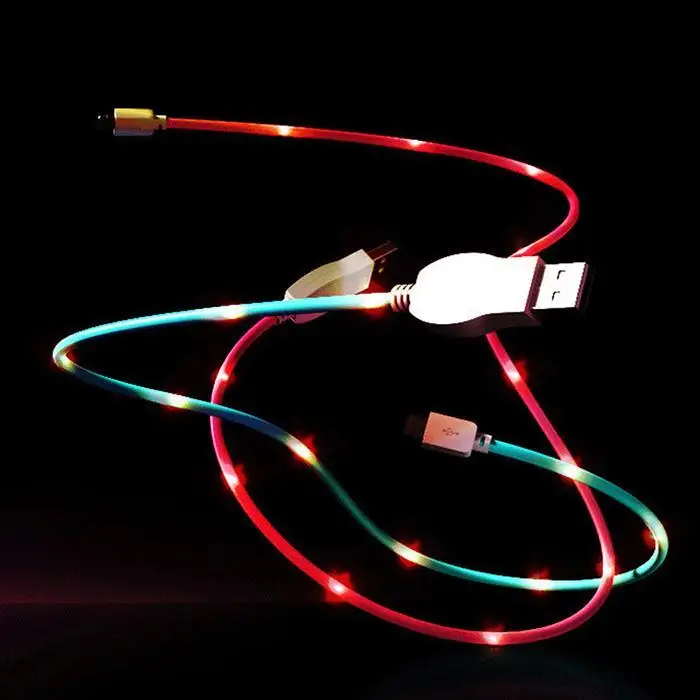 Регулятор громкости танцевальная Светодиодная Вспышка Кабель Micro USB кабель для