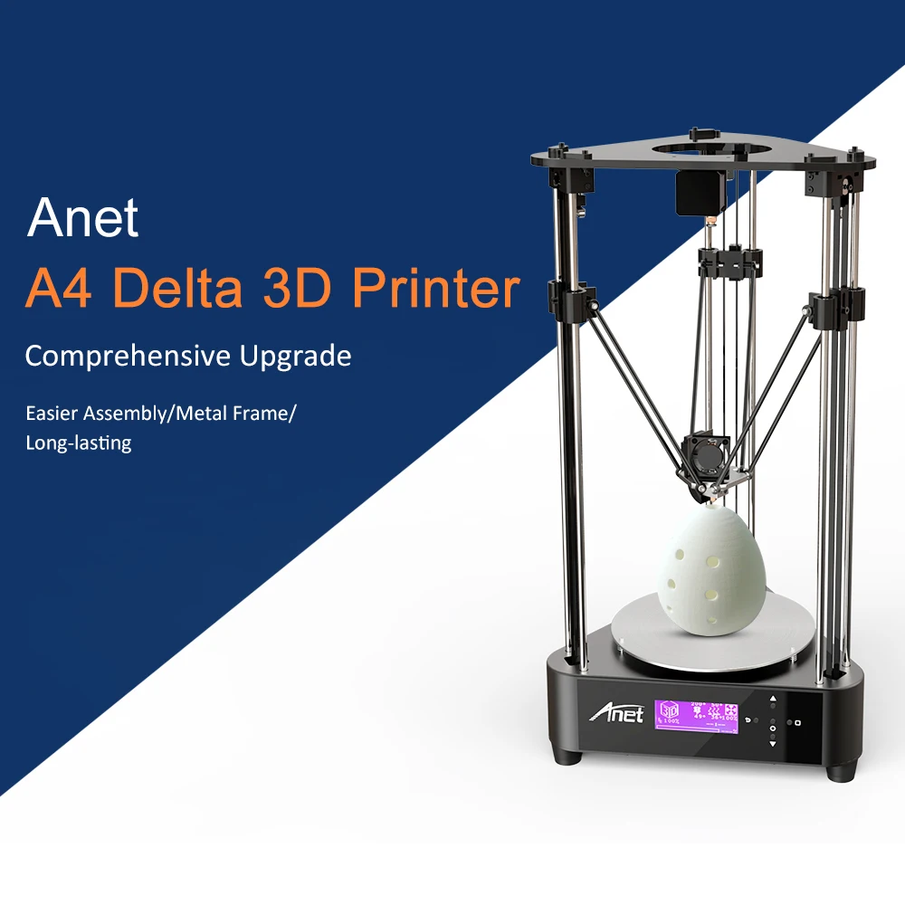 

Anet A4 3D DIY Printer Kit Printing Size 200 * 210mm Tripod Integrated Machine with 0.5Kg PLA Filament & 8GB Memory Card