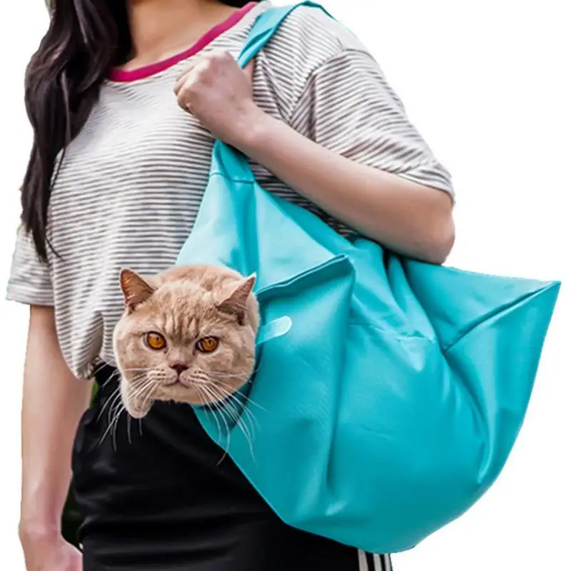 

Pet Cat Outdoor Travel Bag Pet Cage Cat Out Multi-function Backpack Cat No Beauty Backpack For Puppy Cat Machine Wash
