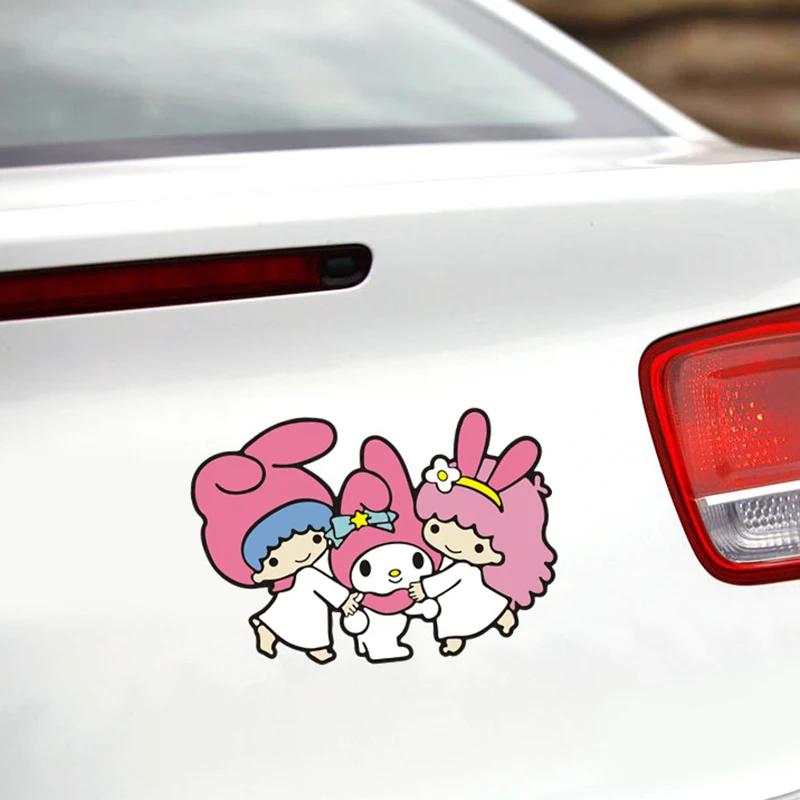 

Lovely Car Sticker Melody Playing with her Friends Waterproof Vinyl Decal for Phone Ipad Ipod Airpod Suitcase