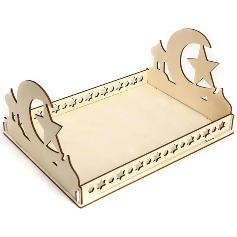 

DIY Eid Mubarak Dessert Tray Muslim Home Mubarak Strip Moon Decor Party Supplies Ramadan Muslim Islam Decor Party Led Favors