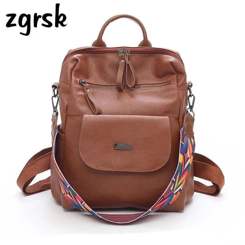 

Women Laptop Backpack Bag Soft Pu Leather School Bag School Backpacks Bags For Teenagers Girls Large Schoolbags Mochilas Plecak