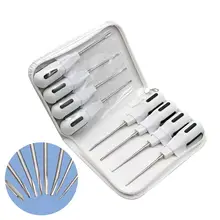 8Pcs Tooth Extracting Forceps Tooth Extracting Elevator Dental Extraction Root Minimally Invasive Tooth Extracting Forceps Set dental stump tweezers tooth removal tweezers minimally invasive grip tooth forceps