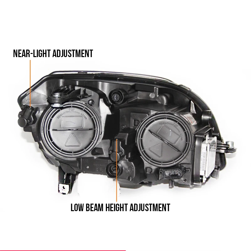 ROADOT фары в сборе для Mercedes Benz GLK 2012/2013/2004/2015 светодиодный HID DRLTurn сигнал Биксенон