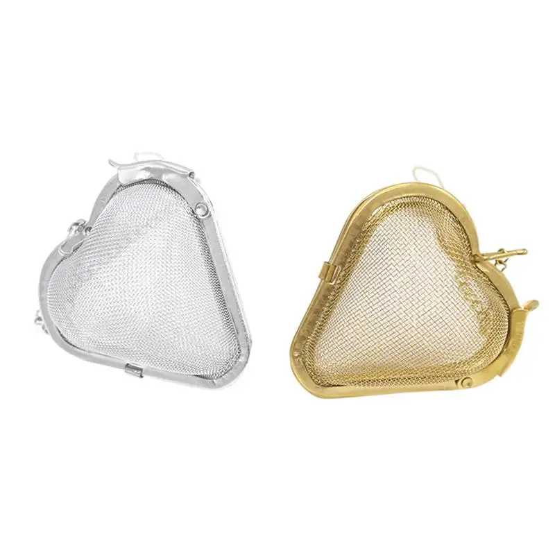 

5.4*5.3cm Mesh Tea Infuser Reusable Tea Strainer Teapot Stainless Steel Loose Tea Leaf Spice Filter Drinkware Kitchen Accessorie