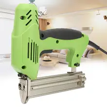 Клепальщик 2000 Вт Электрический пистолет для завинчивания шурупов для обрамления снасти гвоздей мощный строительный степлер инструмент CN вилка 220 В пистолет для ногтей