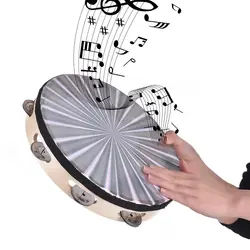 Детский музыкальный инструмент Детские колокольчики барабан Колокольчики Дети музыка игрушка со звуком мультфильм Primt Развивающие