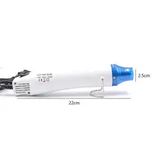 Adeeing Электрический нагреватель горячего воздуха с опорное место термоусадочные лист штамп инструмент моделирования