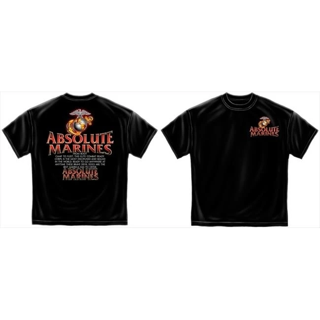 Мужская футболка Erazor Bits AL2189XL Absolute Marine Corps-черный Extra Large |