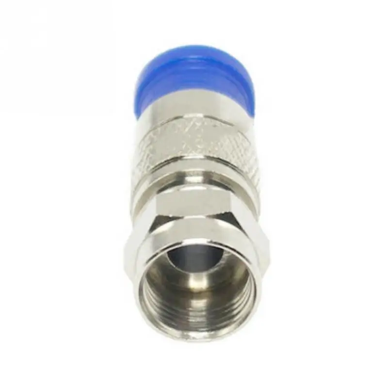 Rg6 F Тип соединителя коаксиальный Компрессионный фитинг 20 упаковка