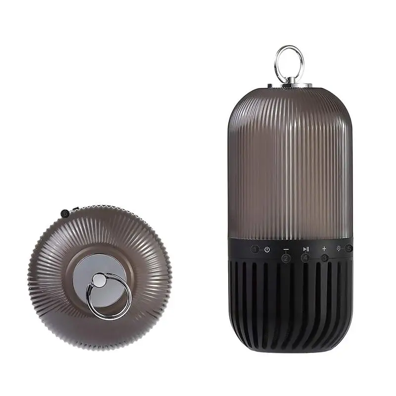 

Portable Wireless Speakers Flame Table Lamp Bluetooth Speakers With Superior Stereo Sound For Home Camping Travel Outdoors Gift