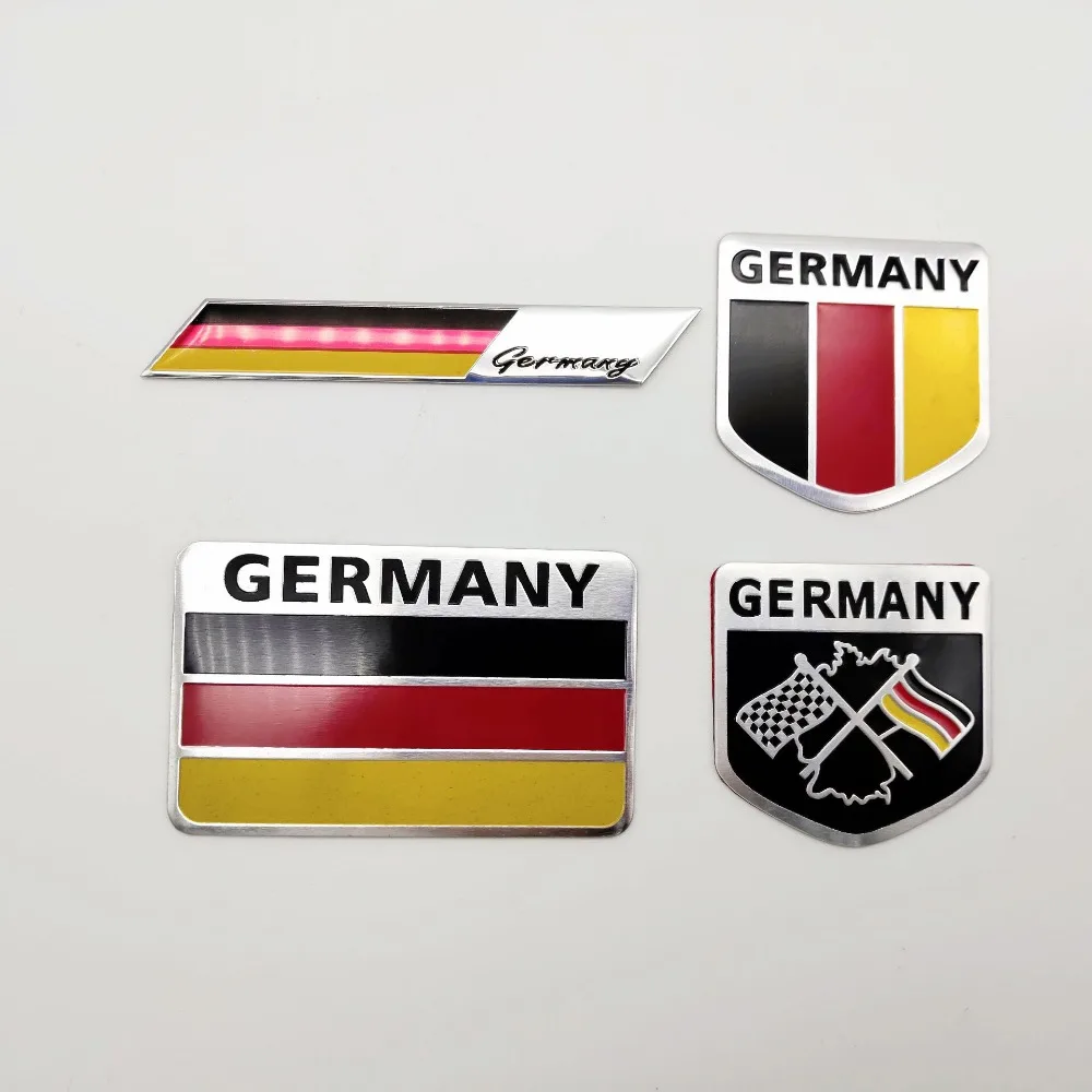 

3D UK USA Germany National Flag Sticker Car Sticker Fender Trunk Emblem Badge Sticker for Car Motorcycle Decoration Universal