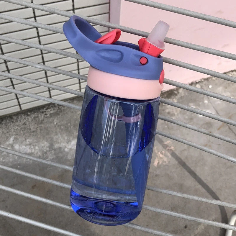 

Outdoor Flip Water Bottle Running Camping Leak Proof Sport Bottle 401-500ml