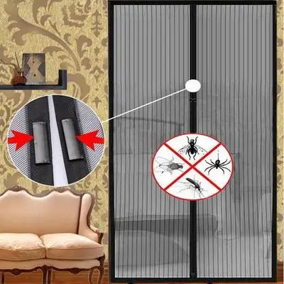 

1pc Netting Mesh Screen Magnets Mesh Insect Fly Bug Mosquito