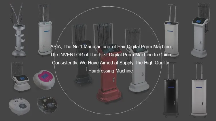 Безопасность 36V Выходное напряжение Asia Digital Hair Perm машина, салонное оборудование, инструмент для укладки, Phantom Deluxe Edition, цвет красный