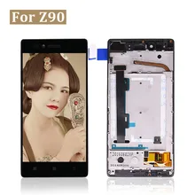 Для lenovo Vibe Shot Z90 ЖК Z90-7 дисплей сенсорный экран Z90a40 дигитайзер с рамкой для lenovo Vibe Max ЖК Новинка