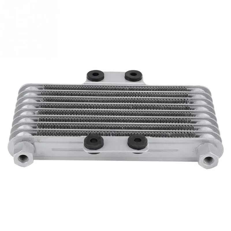 Motos, accesorios y piezas Motores y piezas Enfriador de aceite de aceite para 200 cc 150 cc kit de sistema de radiador de enfriamiento de aceite de motor para 125