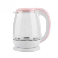 1.8L Стекло Электрический чайник автоматически отключается Нержавеющая сталь анти-горячий Электрический чайник бытовой Кухонные Приборы