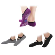 Повязку Йога носки нескользящие хлопчатобумажные круглая голова росы рюкзак сбоку короткие дышащие носки удобные короткие спортивные носки