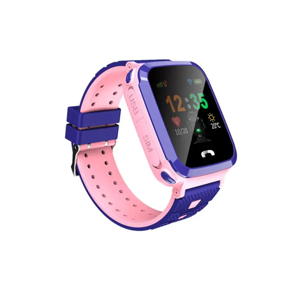 

Y39 Children's Smart Watch Waterproof SIM Card Color Screen Touch LBS Positioning One-click SOS For Android IOS GPS Long Standby