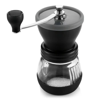 

Hot sale Ceramic Burr Manual Coffee Grinders Hand Crank Grinding Mill