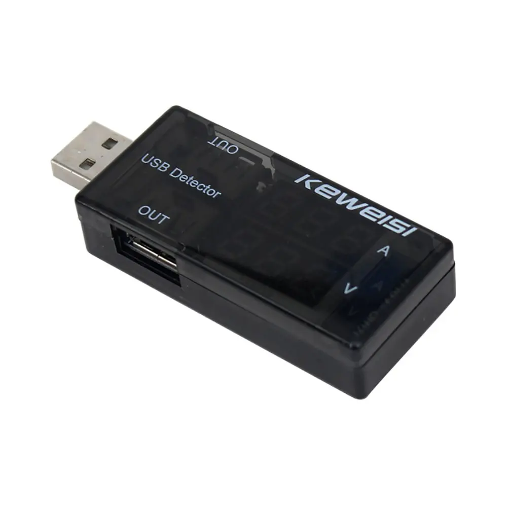 USB Current Voltage Charging Detector Mobile Power Current and Voltmeter Ammeter Voltage USB Charger Tester Double Row