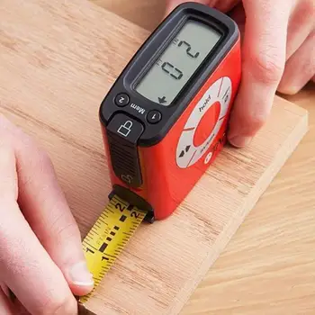 

5m Stainless Steel LCD Digital Tape Measure Circumferences Measuring Tape High Presion Digital Tape Measuring Ruler Tools