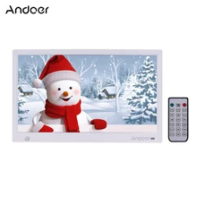 Andoer 15," 1920*1080 ips светодиодный цифровой фоторамка электронное изображение альбом MP3 MP4 часы календарь функции Рождественский подарок