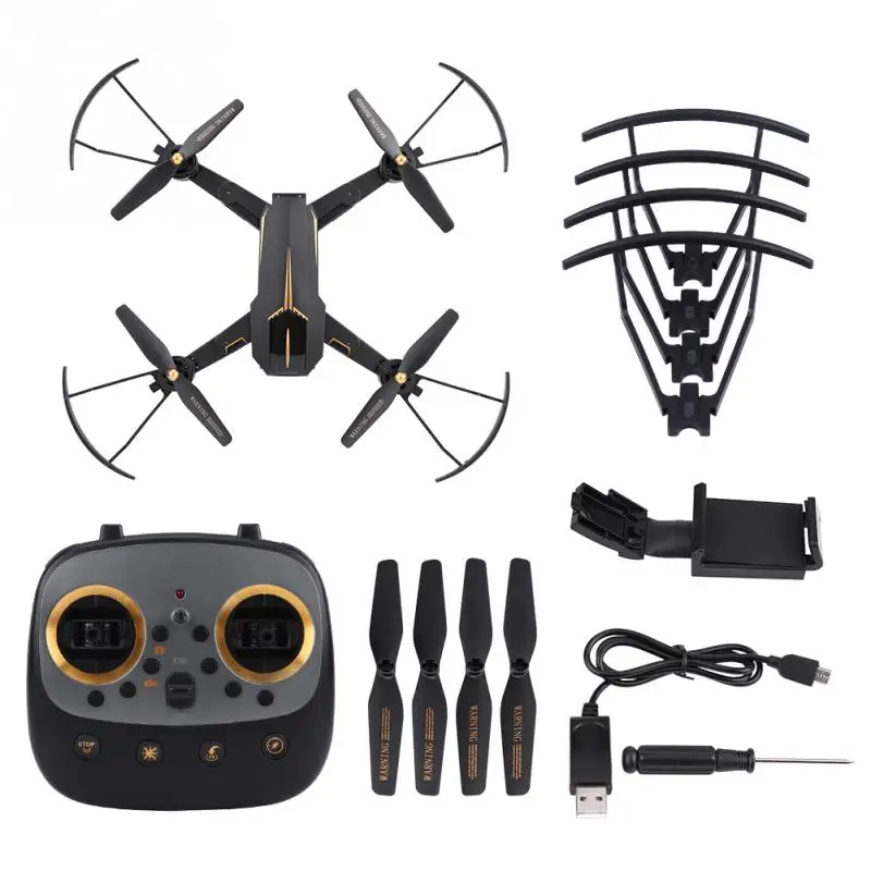 Складной Дрон VISUO XS812 GPS Wi Fi 2 МП/5 МП HD камера светодиодный светильник 4 ГГц канала