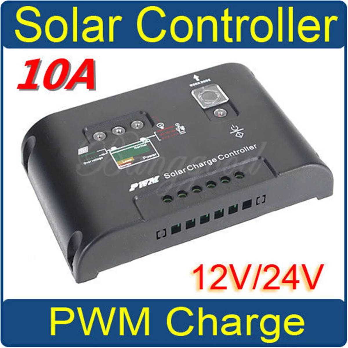 

10A/20A 12V/24V Auto Recognition Solar Controller PWM Solar Panel Battery Regulator 12V Car Charger Regulator LCD Display