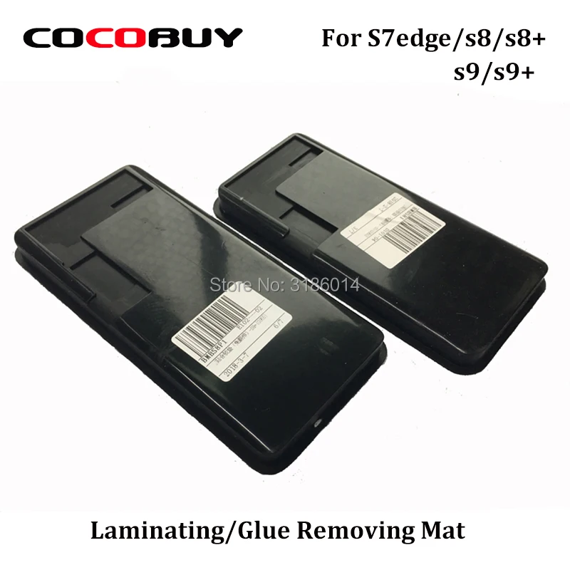 

Free shipping Silicone Rubber Pad / Mat For Galaxy S7edge S8 S8plus s9 s9plus Glue Removing and Laminating OCA(No Touch Flex)