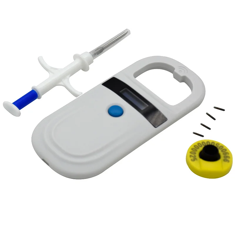  Readell ISO FDX-B Pet RFID Chip Reader OLED Display Portable Animal Microchip Scanner for Dog Cat