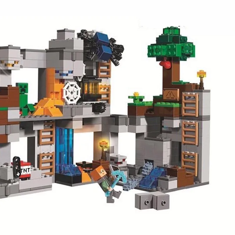 Лего Майнкрафт Горная Шахта Купить