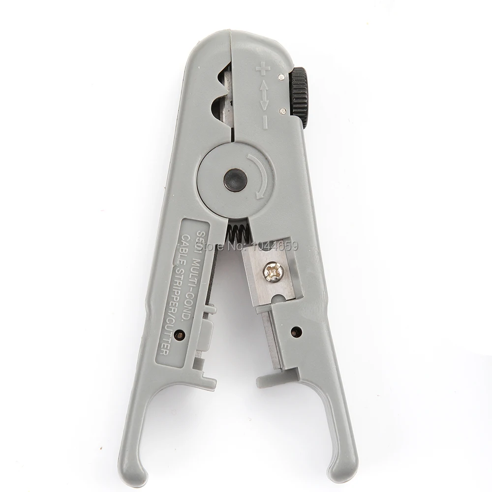 

Wire Stripper for Network RJ45 RJ11 Wire Round STP UTP Flat Wire Multi Conductor Cable from 3.2mm-9mm Cable Cutter Wire Stripper