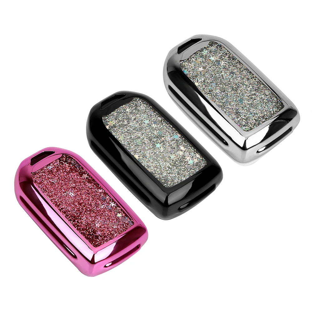 

Quicksand TPU Key Case Shell for Honda New Accord VEZEL XRV Crider AVANCIER Car-styling Protect Bag Car Key Cover Remote