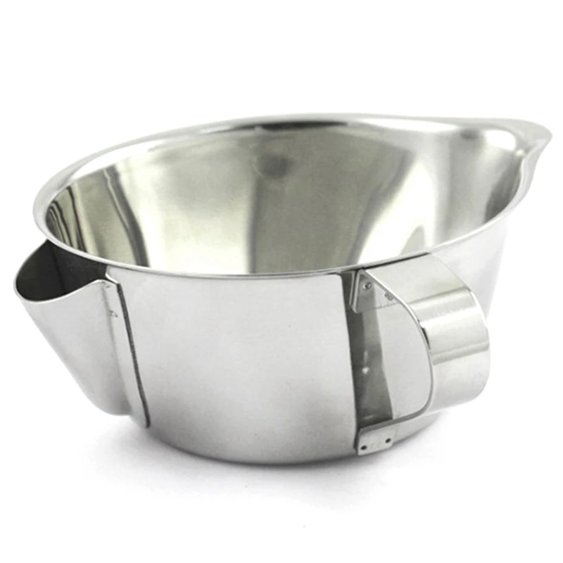 

Usefu Stainless Steel Gravy Oil Soup Separator Bowl multi-use Grease Oiler Filter Strainer Pot Cooking Tools Oil Separator Bow
