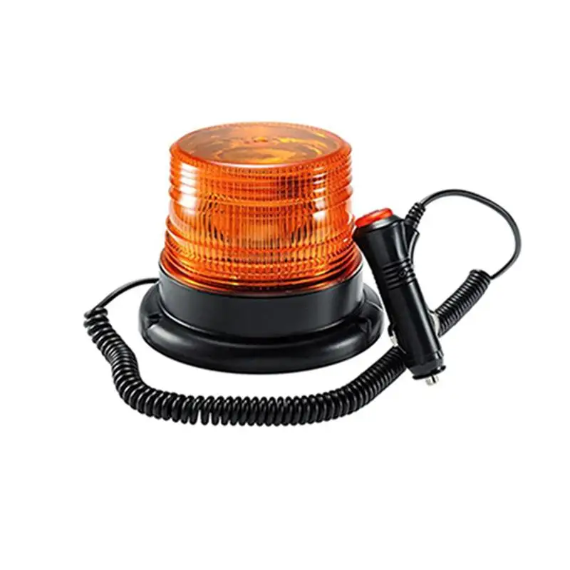 

LED Emergency Warning Strobe Lights 360 Rotating Beacon Light 12V/24V Flashing Beacon With Magnet For All Vehicle